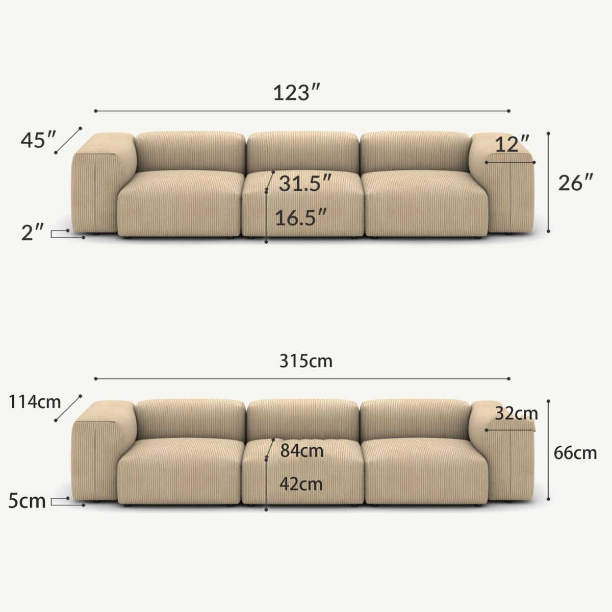 Flex Loft Modular Sofa 10